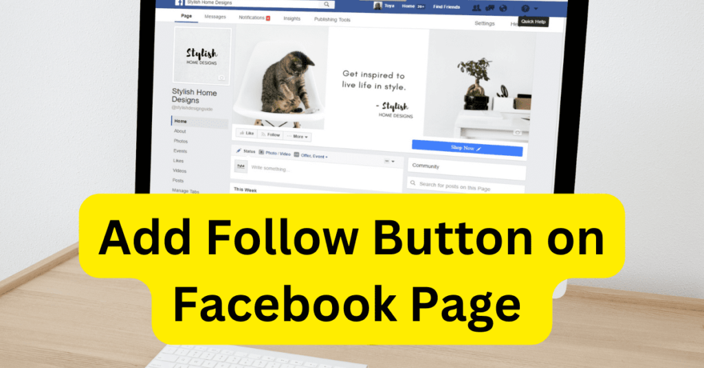 How To Add Follow Button On Your Facebook Page