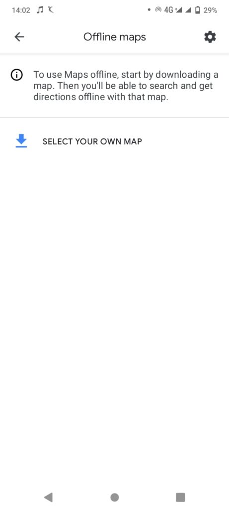 Download Google Maps Offline step 3